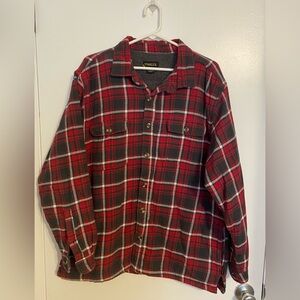 Stanley Men's Red plaid Shirt
